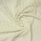 Cream Tone-on-Tone Warp Knit, Polyester, 240 gsm — photo 1