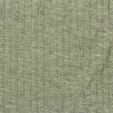 Viscose Stretch Rib Knit Fabric, 200 gsm — Khaki — photo 1