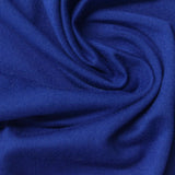 Polyester Stretch Milk Silk Knit Fabric, 230 gsm, 180 cm — Blue — photo 1