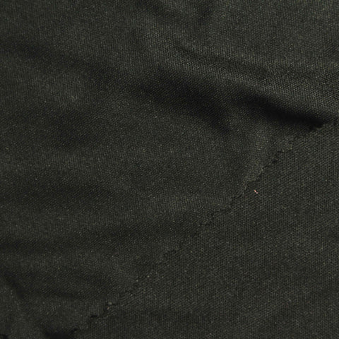 Dark Grey Heathered-Marl Interlock Knit, Polyester, 95 gsm