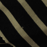 Black Horizontal-Stripe Jersey Knit, Viscose, 220 gsm — photo 1