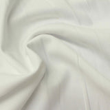 Polyester Stretch Interlock Knit Fabric, 195 gsm — White — photo 1