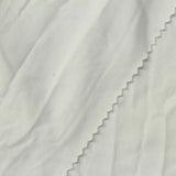 Polyester Stretch Milk Silk Knit Fabric, 180 gsm, 160 cm — White — photo 1