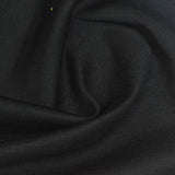 Polyester Viscose Stretch Scuba Knit Fabric, 260 gsm, 160 cm — Black — photo 1