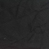 Viscose Polyester Rib Knit Fabric, 160 gsm, 140 cm — Black — photo 1