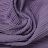 Jacquard Polyester Stretch Knit Fabric, 300 gsm, 140 cm — Purple — photo 1