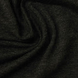 Heather Viscose Stretch Jersey Knit Fabric, 187 gsm, 180 cm — Black — photo 1