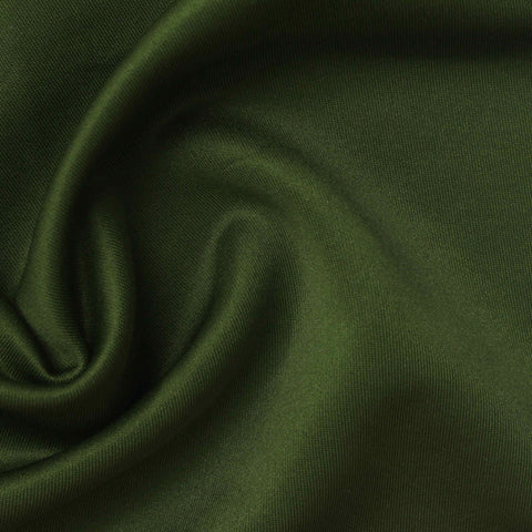 Viscose Polyester Stretch Scuba Knit Fabric, 240 gsm, 170 cm — Green