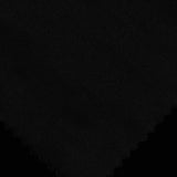 Polyester Stretch Milk Silk Knit Fabric, 430 gsm, 150 cm — Black — photo 1