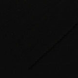 Polyester Stretch Crepe Fabric, 155 gsm — Black — photo 1