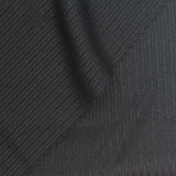Polyester Stretch Rib Knit Fabric, 230 gsm, 166 cm — Grey — photo 1