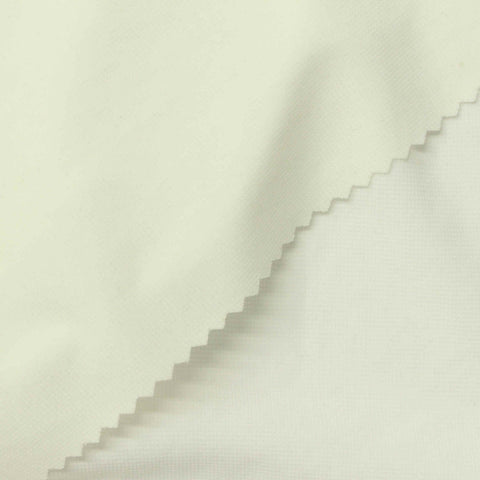 Nylon Acetate Blend Stretch Ponte Knit Fabric, 200 gsm, 155 cm — Beige