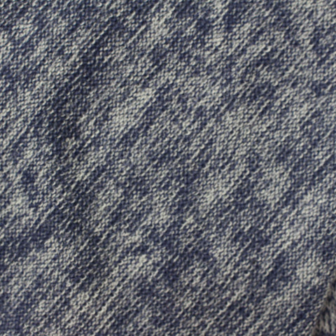 Blue Marl Chunky Knit, Viscose-Poly, 210 gsm