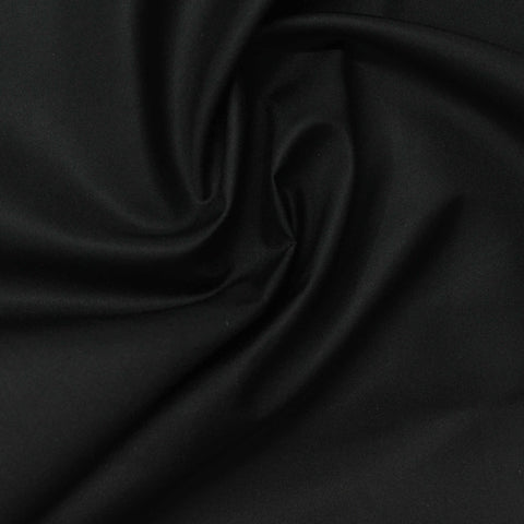 100% Polyester Mesh Fabric, 62 gsm, 153 cm — Black