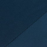 Polyester Stretch Linen-Look Fabric, 300 gsm, 160 cm — Navy — photo 1