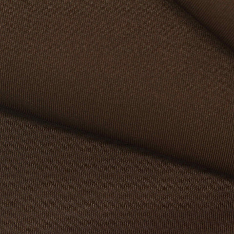 Polyester Stretch Scuba Knit Fabric, 270 gsm, 180 cm — Brown