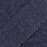 Dark Blue Heathered-Marl French Terry, Poly-Viscose — photo 1