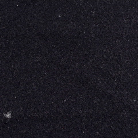 Polyester Cotton Interlock Knit Fabric, 317 gsm — Black