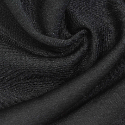 Polyester Stretch Scuba Knit Fabric, 308 gsm, 168 cm — Grey