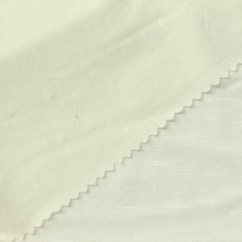 Off-White Jersey Knit, Viscose