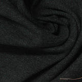 Dark Grey Heathered-Marl Jersey Knit, Cotton-Poly, 298 gsm — photo 1