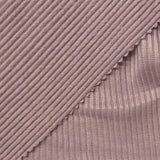 Brushed Polyester Stretch Chunky Knit Fabric, 220 gsm — Pink — photo 1