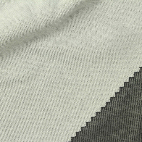 Grey Heather Rib Knit, Polyester
