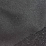 Black Glitter Linen-Look, Polyester — photo 1
