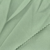 Polyester Cotton Piqué Knit Fabric, 160 gsm, 185 cm — Green — photo 1