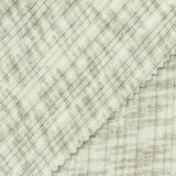 Off-White Marl Rib Knit, Poly-Viscose, 270 gsm — photo 1