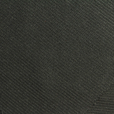 Black Ribbed Rib Knit, Polyester