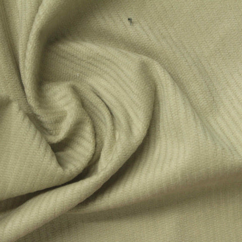 100% Polyester Corduroy Fabric, 180 gsm, 150 cm — Khaki