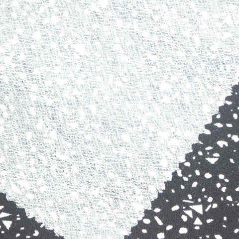 White Triangles Knit, Viscose