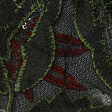 Green Leaves Mesh, Polyester — photo 1