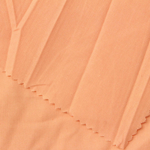 Polyester Cotton Poplin Fabric, 95 gsm, 148 cm — Orange