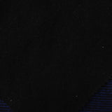 Striped Polyester Viscose Interlock Knit Fabric, 430 gsm, 155 cm — Navy — photo 1