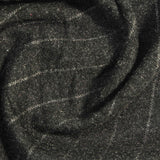White Check Ponte Knit, Viscose-Poly — photo 1
