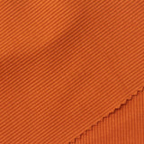 Viscose Stretch Rib Knit Fabric, 360 gsm, 135 cm — Orange — photo 1