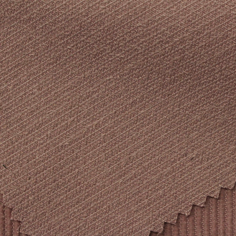 Polyester Stretch Corduroy Fabric, 265 gsm — Brown