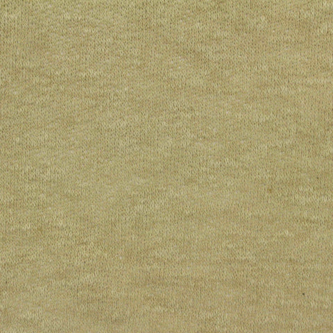 Light Brown Heathered-Marl Chunky Knit, Poly-Cotton