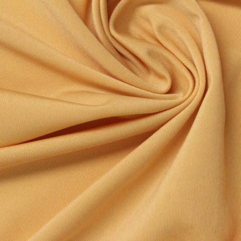 Polyester Stretch Milk Silk Knit Fabric, 102 gsm, 156 cm — Khaki