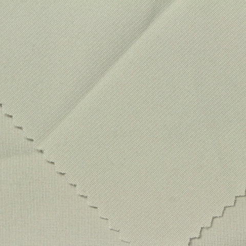 Viscose Nylon Stretch Ponte Knit Fabric, 380 gsm, 170 cm — Green