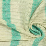 Yarn-Dyed Viscose Polyester Rib Knit Fabric, 168 gsm, 100 cm — Beige — photo 1