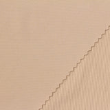 Polyester Stretch Rib Knit Fabric, 210 gsm, 165 cm — Beige — photo 1