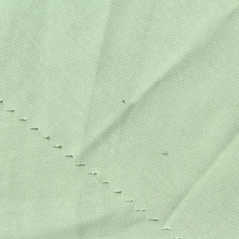 Cotton Polyester Jersey Knit Fabric, 150 gsm, 175 cm — Green, ref EF-249204