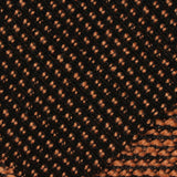 Orange Horizontal-Stripe Chunky Knit, Viscose-Poly — photo 1