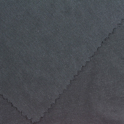 Modal Polyester Piqué Knit Fabric, 170 gsm, 170 cm — Grey
