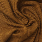 Slub Cotton Modal Stretch Rib Knit Fabric, 180 gsm, 145 cm — Brown — photo 1
