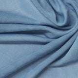 Polyester Stretch Rib Knit Fabric, 120 gsm, 152 cm — Blue — photo 1