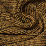 Brown Marl Interlock Knit, Poly-Nylon — photo 1